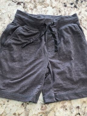 Runway Gray Drawstring  Shorts